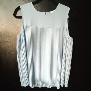 Calvin Klein powder blue blouse